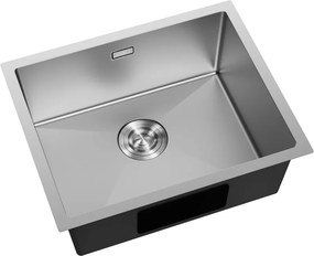 Mexen Trixo zlewozmywak stalowy 1-komorowy 540 x 440 mm, inox - 6414541000-01