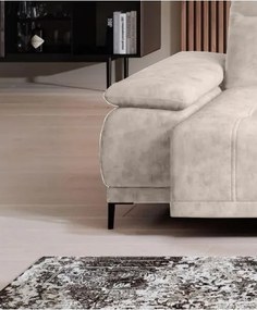 Narożnik FOCUS S Mini z elektryczną regulacją w tkaninie SALVADOR 01 WERSAL