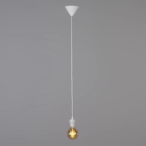 Retro lampa wisząca złota 45 cm - Granny