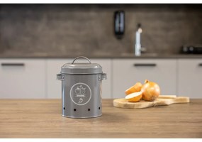 Stalowy pojemnik na żywność na żywność Secret Du Potager – Esschert Design
