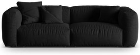Czarna sofa modułowa 240 cm Martina – Micadoni Home