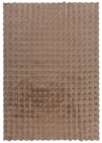 Brązowa syntetyczna skóra 80x150 cm Waffle Faux Fur – Flair Rugs