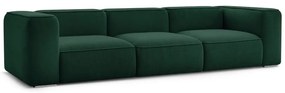 Ciemnozielona sofa 345 cm Zephyr – Bobochic Paris