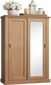 Szafa przesuwna w odcieniu kraft złoty E1-Z32