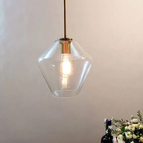 Lampa sufitowa szklana APP440-1CP Transparent
