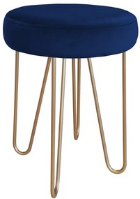 Taboret Venus HAIRPIN noga złota MG16