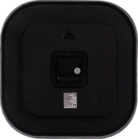 Zegar z ramką z imitacji drewna