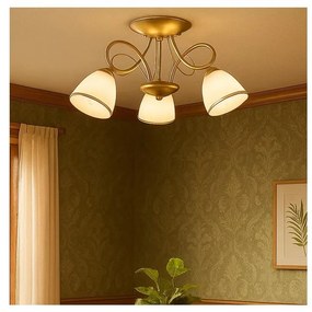 Brilagi - Przysufitowy żyrandol FRED 3xE27/60W/230V Ø 59 cm złoty