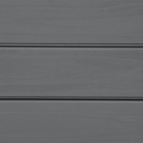 Outsunny 2-osobowa Ławka Ogrodowa z Drewna, Odporna na Warunki Pogodowe, z Oparciem 116 x 56 x 80 cm, Szara