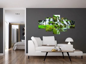 Obraz - wodospady (125x70 cm)