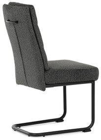 Zestaw krzeseł do jadalni DCL-P3107 GREY2, 2 szt.