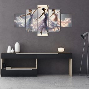 Obraz - Trzy baletki (125x70 cm)