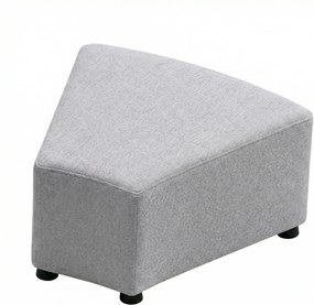 Siedzisko LEA, trójkąt, jasnoszare