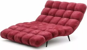Nowoczesny szezlong pikowany Del 120 chesterfield do salonu