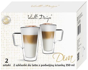 Kubki zestaw 2 szt. 350 ml Diva – Vialli Design
