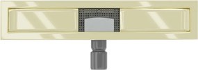 Mexen Flat korpus do odpływu liniowego 60 cm, złoty - 1515060