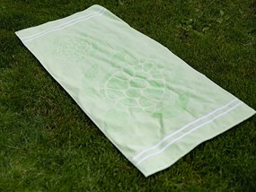 Ręcznik plażowy ŻÓŁW zielony