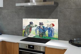 Szklany Panel Pijący - Vincent Van Gogh