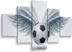 Obraz - Balon ze skrzydłami (125x70 cm)
