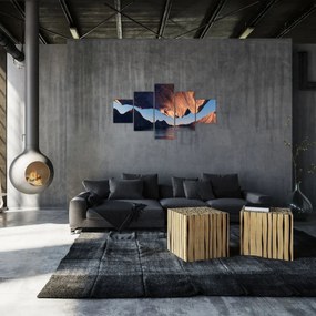 Obraz - Klify 3D (125x70 cm)
