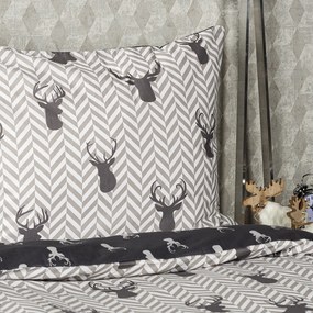 4Home Pościel bawełniana Reindeer, 140 x 220 cm, 70 x 90 cm, 140 x 220 cm, 70 x 90 cm