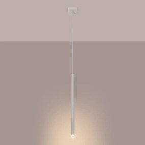 Lampa wisząca PASTELO 1 beżowa SOLLUX  LIGHTING