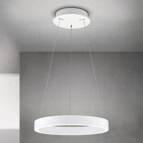 Orion - LED ściemnialna lampa wisząca na przewodzie KOLK LED/40W/230V 2700/3000/4000K Ø 40 cm biała