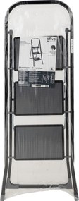 Drabina metalowa 3 stopniowa, 73,5 x 105,3 cm