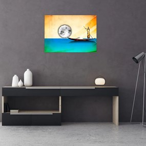 Obraz na szkle - Malarstwo starożytne (70x50 cm)