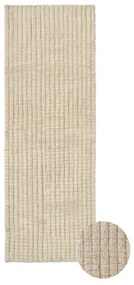 Beżowy wełniany chodnik odpowiedni do prania/tkany ręcznie 80x230 cm Unexpected Wool – Lorena Canals