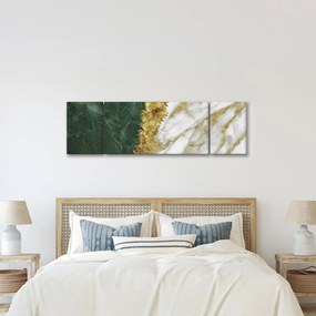 Obraz - Zielony marmur N⁰1 (170x50 cm)