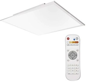 LED Ściemniany plafon LED/40W/230V + pilot kwadrat 2700K-6000K