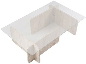 Stolik konferencyjny Flavio Travertine
