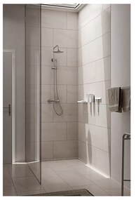 Biały ścienny metalowy dozownik do mydła 200 ml Rim − Zone