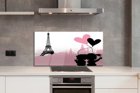 Panel szklany do Kuchni Serca nad Wieżą w Mieście