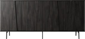 Komoda Velar o szerokości 200 cm, kolor sosna czekoladowa