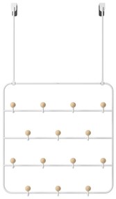 Biały metalowy wieszak na drzwi 36 cm Estique – Umbra