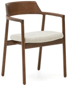 Brązowe krzesło Alocs – Kave Home