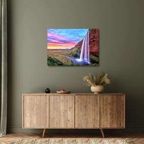 Obraz - Wodospad Seljalandsfoss (70x50 cm)