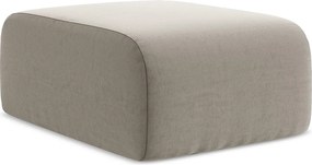 Pufa - z tkaniny welwetowej - kreci - LANI