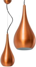 Lampa Sufitowa Wisząca Loft Metalowa  APP378-1CP Złota