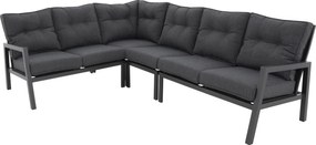 Doppler EXPERT LOUNGE, sztaplowane fotele a narożna sofa, 3+1+1