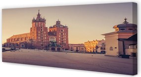 Zdjęcie na płótnie Poranek przy Bazylice w Krakowie