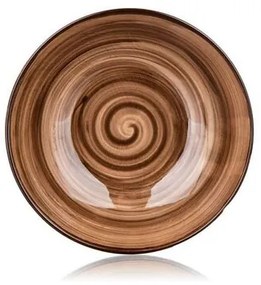 Banquet Talerz głęboki PALAS, 18 cm,  brązowy