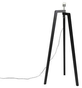 Lampa stojąca czarna bez klosza - Puros Nowoczesny Oswietlenie wewnetrzne