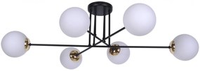 Duża lampa sufitowa w stylu glamour - S848-Kargo