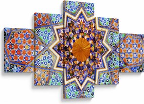 Obraz mozaiki (125x70 cm)