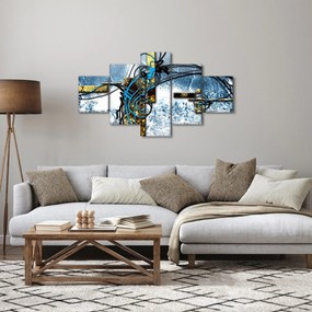 Abstrakcyjny obraz (125x70 cm)