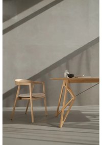 Stół z litego drewna dębowego 240x90 cm Tink – Gazzda