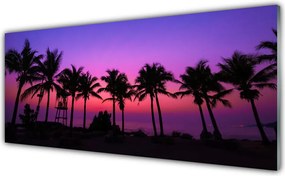 Panel nad blat kuchenny Palmy W Tropikalnym Słońcu